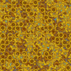 Abstract fractal background Brown Spiral Oriental Garden computer-generated image. Fractal digital artwork for creative graphic design.