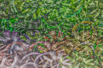 Abstract color background for use in design.