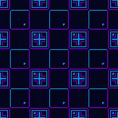 Colorful simple geometric pattern with abstract form, textile texture