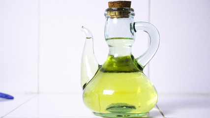 bottle of olive oil