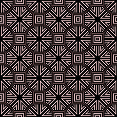 Monochrome simple geometric pattern with abstract form, texture