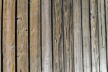 weathered wooden planks of seaside dock for background and texture