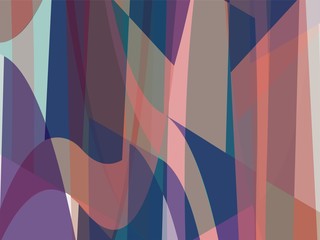 Beautiful of Colorful Art Purple, Blue and Pink, Abstract Modern Shape. Image for Background or Wallpaper