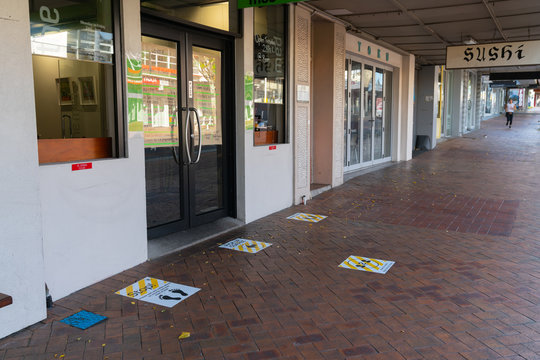 Devonport Road Under Alert Level 3 Of Covid-19 Lockdown.