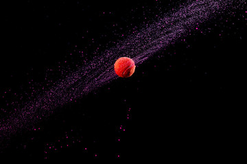 Straight into space