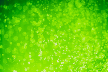 Abstract Green christmas Glitter Lights Defocused bokeh