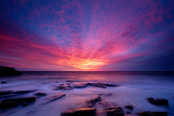 Sunset at Burn's Beach, Western Australia