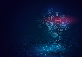 Innovative technologies image . Mixed media