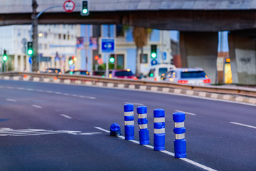 Alicante streets in the evening. Alicante province. Spain