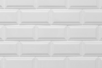 White clean wall brick