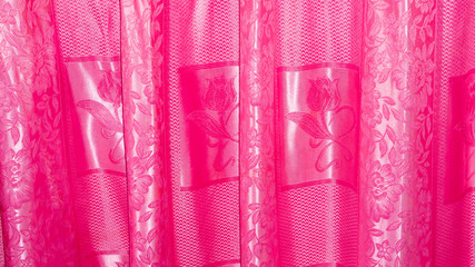 pink silk fabric background
