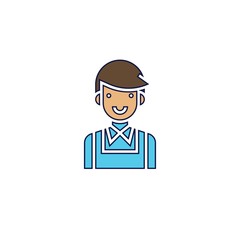 boy icon vector illustration design