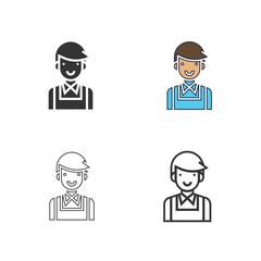 boy icon vector illustration design