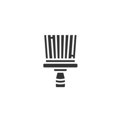 brush icon vector illustration design