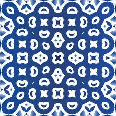 Decorative color ceramic azulejo tiles.