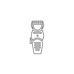 electric clipper icon vector illustration design