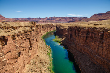 Scenic View of Canyon and Colorado River, Arizona