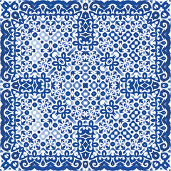 Obraz premium Portuguese vintage azulejo tiles.