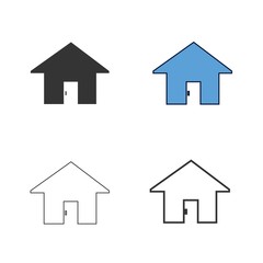 house icon vector illustration design