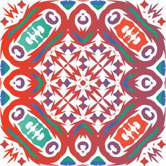 Traditional ornate mexican talavera.