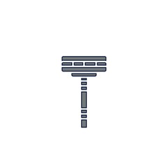 razor icon vector illustration design