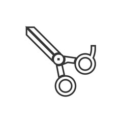 scissors icon vector illustration design