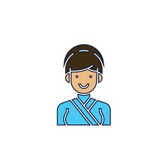 woman icon vector illustration design