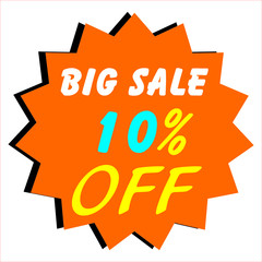 BIG SALE 10 % OFF, VECTOR FILE.