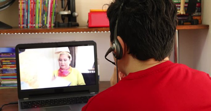 Online learning education distance learning for kids at home Homeschooling during quarantine or isolation