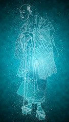 浮世絵　歌舞伎役者　その72　クリスタルバージョン