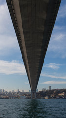 Fototapeta premium Istambul city bridge city