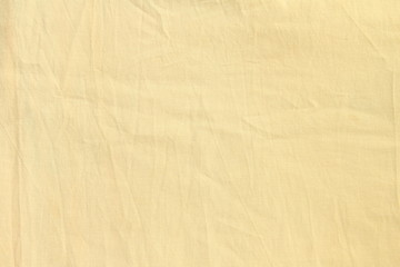 Fototapeta na wymiar Yellow linen fabric cotton for wallpaper design. Weave cotton background texture.
