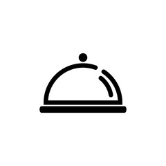 Line icon- food delivery.