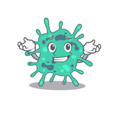 A picture of grinning shigella boydii cartoon design concept