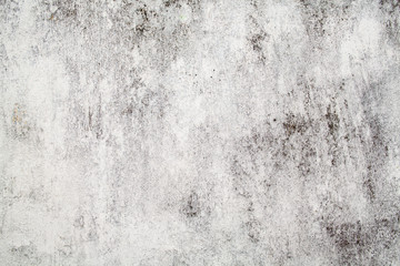 Background of textural black and white wall in a tropical country after rains.