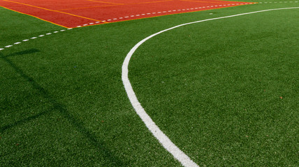 synthetic sports field for football, volleyball, tennis and leisure - 344404103