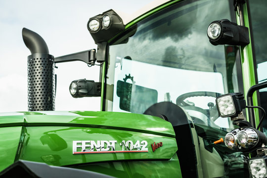 Logo of brand Fendt 20 September 2019, Poznan Poland