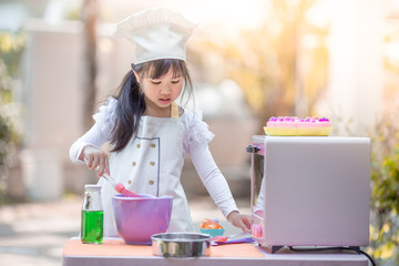 close-up of the baby's background view, dress-up fashion style, love for childhood, practice...