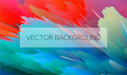 Abstract 3D explosion illustratoin. Colorful graphic design. Hight resolution creative background. Vector wallpaper.	