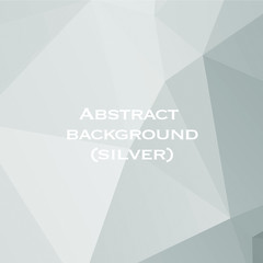 Modern (Sliver) Shiny Polygonal shapes background, low poly triangles mosaic, Sliver metal crystals backdrop, vector design wallpaper. High technology and luxury concept. Sliver metal surface