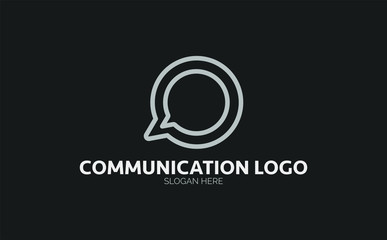 Fototapeta premium Communication vector icon. Communication concept stroke symbol design. Thin graphic elements vector illustration, outline pattern for your web site design, logo, UI.