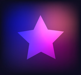 Obraz premium Neon sign. Glowing light banner with blank space. Electric frame. Neon right-angled background with flares and sparkles. Vintage vector illustration