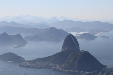 view from the top of the mountain
