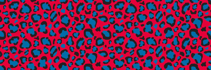 Leopard background. Seamless pattern.Vector.
豹柄パターン