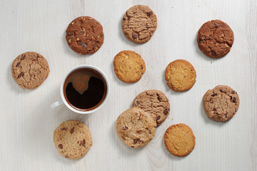 Cookies and coffee