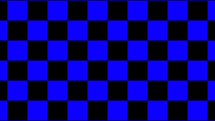 Blue & black color checker board abstract background,chessboard