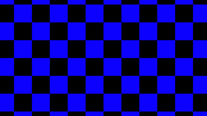 Blue & black color checker board abstract background,chessboard