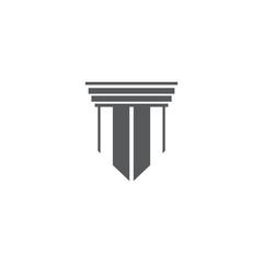 Column Logo Template vector symbol