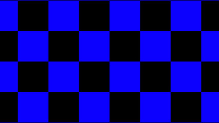 Blue & black color checker board abstract background,chessboard