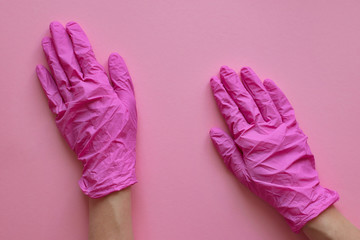 Coronavirus corona virus prevention face mask, hand sanitizer gel for hand hygiene spread.